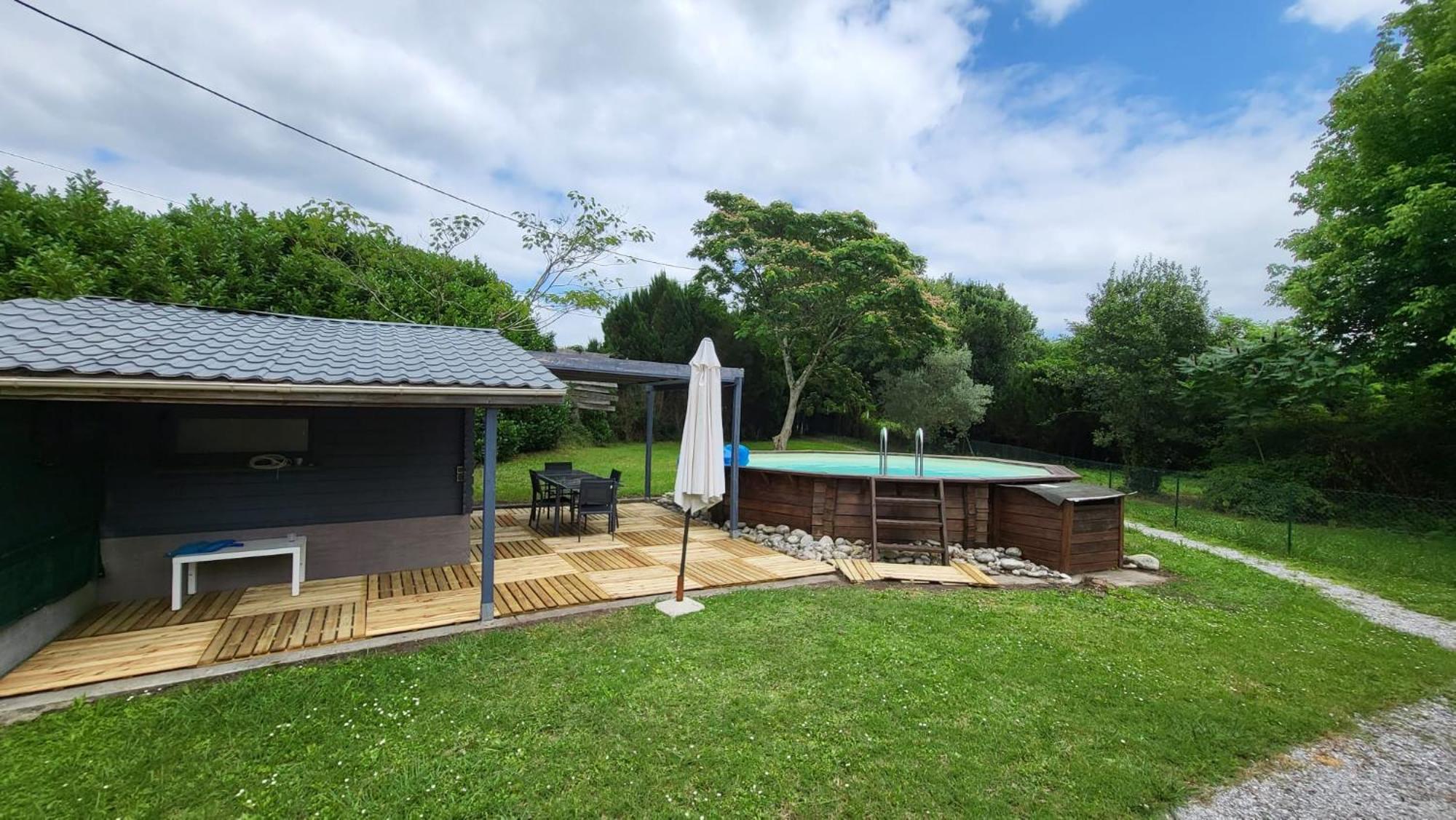 Maison 3 Chambres Avec Piscine Josse Exterior photo